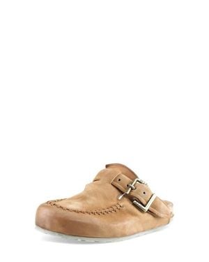 A.s.98 Ronson Whipstitch Mule - Natural