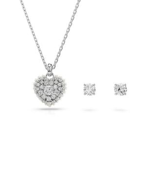 Swarovski Idyllia Stud Earrings & Necklace Set - Multicolor