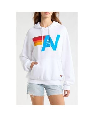Aviator Nation Logo Hoodie - Blue
