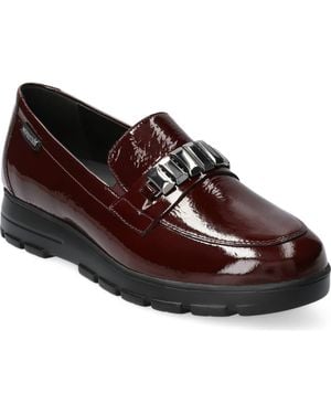 Mephisto Carlyne Leather Loafer - Brown
