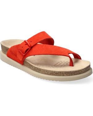 Mephisto Helen Toe Loop Sandal - Red