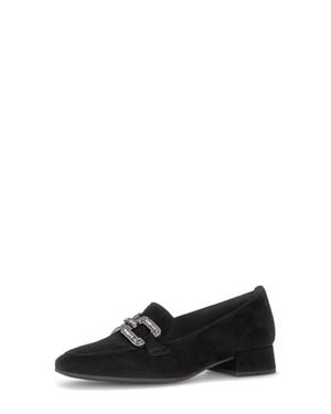 Gabor Piper Leather Loafer - Black