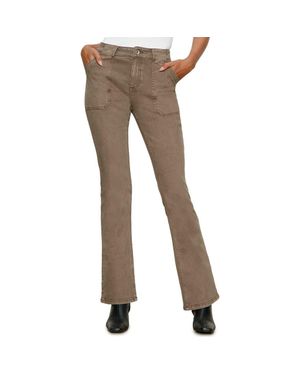 Sanctuary Hayden Utility Bootcut Jeans - Gray