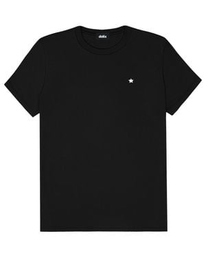 Alix Lil Star Lightweight Jersey Tee - Black