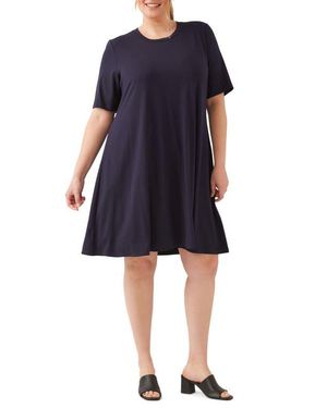 Karen Kane A-Line Jersey Minidress - Blue