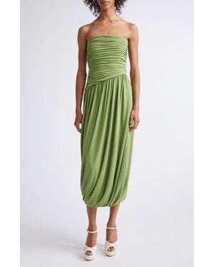 Cinq À Sept Rosine Strapless Dress - Green