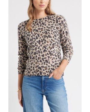 Caslon Raglan Sleeve Wool & Cashmere Sweater - Black