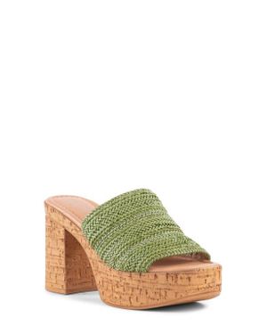 Seychelles Applause Platform Sandal - Green