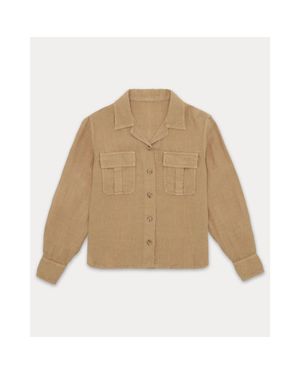 Fortela Bia Linen Shirt - Natural