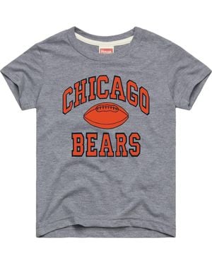 Homage Youth Chicago Bears Gridiron Tri-Blend T-Shirt - Gray