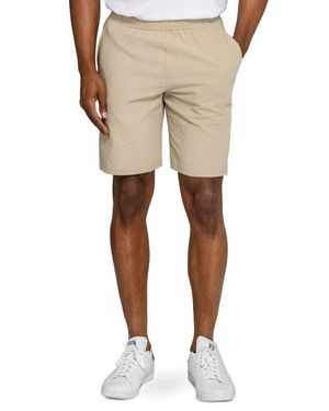 W.r.k. Slim Fit Drawstring Seersucker Shorts - Natural