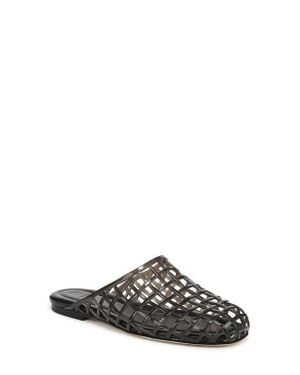 Vince Barcelona Jelly Cage Mule - Black