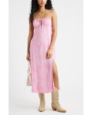 BP. Paisley Sundress - Pink