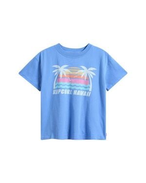 Rip Curl Kids' Malibu Relaxed Graphic T-Shirt - Blue