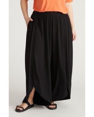 UNIVERSAL STANDARD Rey Divine Jersey Pants - Black