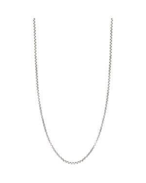 Bony Levy 14k Gold Box Chain Necklace - Blue