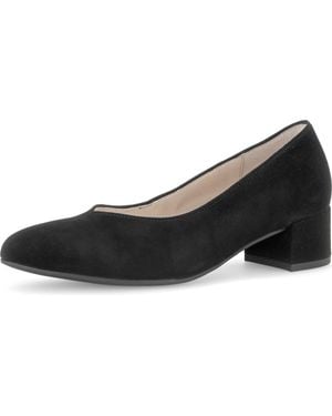 Gabor Ona Leather Pump - Black