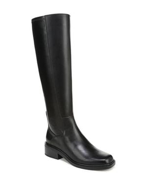 Franco Sarto Gisella Square Toe Zip Tall Boots Regular Wide Calf - Black
