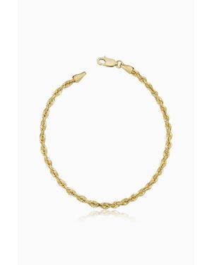 Oradina Titan Rope Chain Bracelet - Metallic