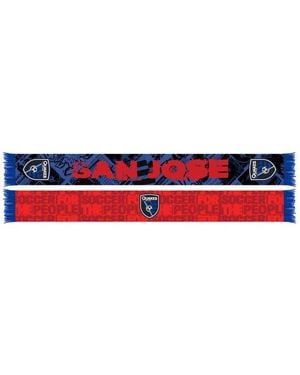 Ruffneck Scarves San Jose Earthquakes 2025 Jersey Hook Scarf - Red