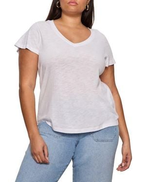 Sanctuary V-Neck T-Shirt - White