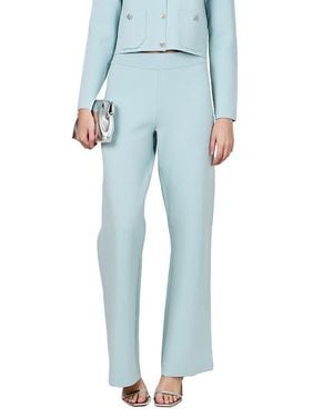 Endless Rose Relax Fit Sweater Pants - Blue