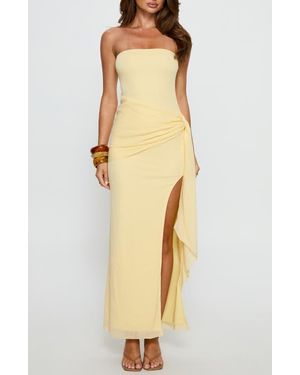 Princess Polly Analeah Strapless Maxi Dress - Multicolor