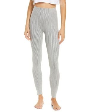Lunya Cottonsilk Organic Cotton Blend Rib Leggings - Multicolor