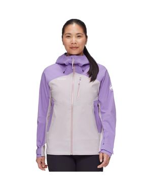 Mammut Alto Guide Hs Hooded Jacket - Purple