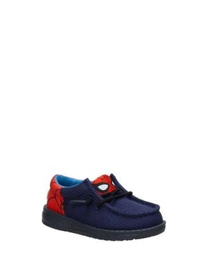 HEYDUDE Kids' Wally Funk Y Slip-On - Blue