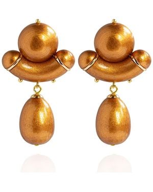 Saule Label Aria Earrings - Orange