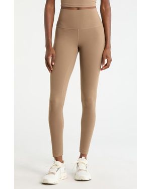 Mpg Ribbed Leggings - Natural