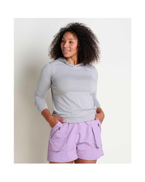 Toad & Co. Swifty Long Sleeve Hoodie - Gray