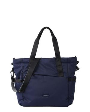 Hedgren Galactic Water Repellent Tote Bag - Blue