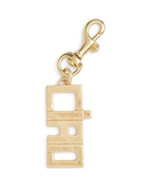 Clare V. Ciao Key Fob - Metallic