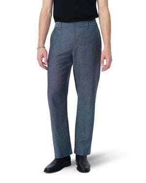 Rag & Bone Evan Tapered Donegal Wool Blend Pants - Blue