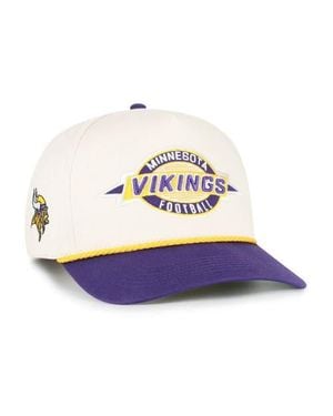 '47 Minnesota Vikings Frame Out Two Tone Hitch Adjustable Hat - Blue