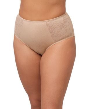 Montelle Intimates Contoure Smoothing Briefs - Brown