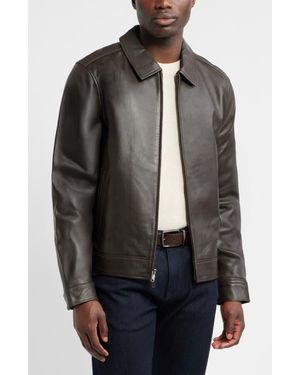 Nordstrom Leather Jacket - Black
