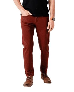 Dapper Boi Slim Chino Pants - Red