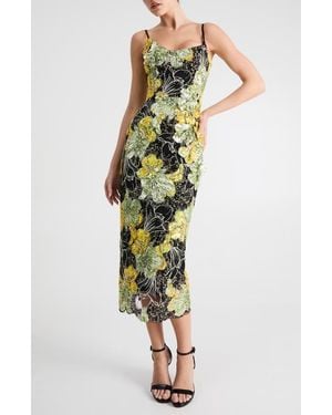 HELSI Emilia Sequin Sleeveless Midi Dress - Multicolor