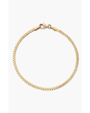 MEJURI Serpentine Chain Bracelet - Metallic