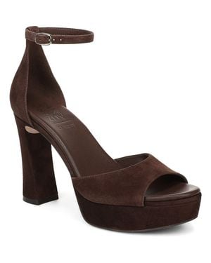27 EDIT Naturalizer Delphie Ankle Strap Platform Sandal - Brown