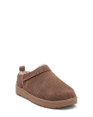 UGG Classic Micro Calf Hair Slipper - Brown