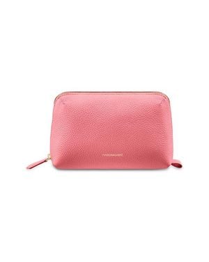 Maison De Sabre Leather Tech Pouch - Pink