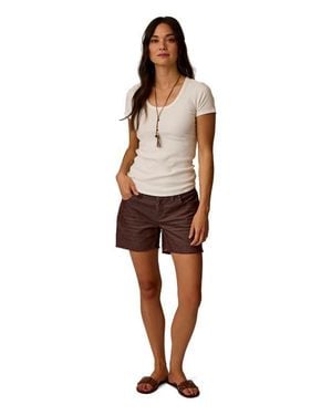 Carve Designs Ever Tee - Natural