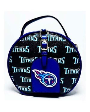 Cuce Tennessee Titans Repeat Logo Round Bag - Blue