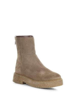 Bos. & Co. Sammy Faux Shearling Lined Waterproof Bootie - Brown