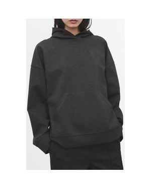 Mango Speckled Hoodie - Black
