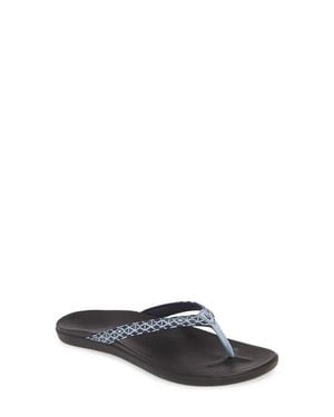 Olukai Ho Opio Flip Flop - White